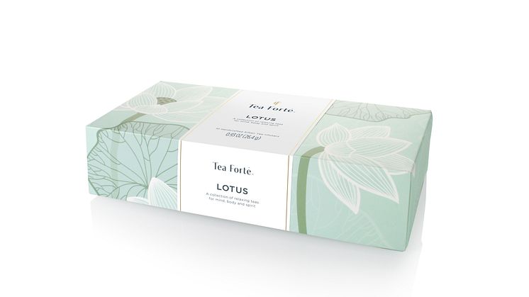 Tea Forté Lotus Collection Petit Presentation Box closed