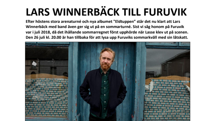 Lars Winnerbäck till Furuvik