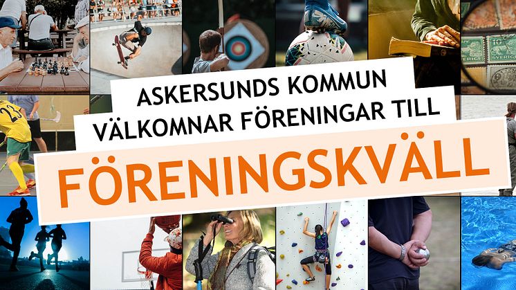 Föreningskväll på Sjöängen 20 april