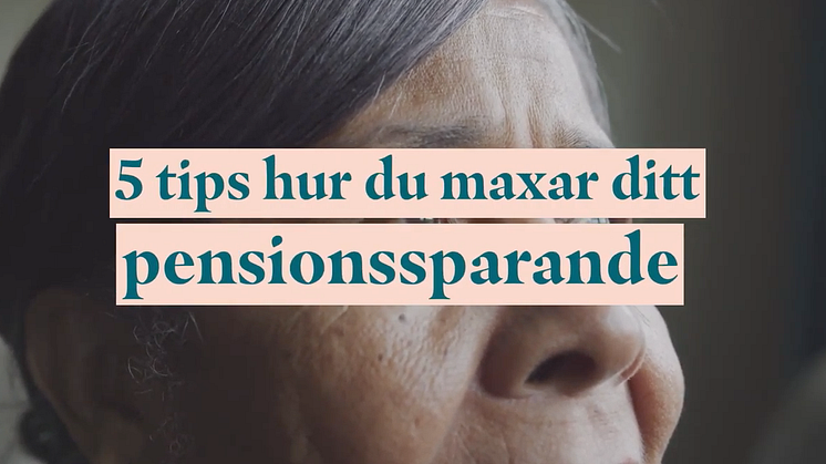 Maxa ditt pensionssparande med Christina Sahlberg och Aller