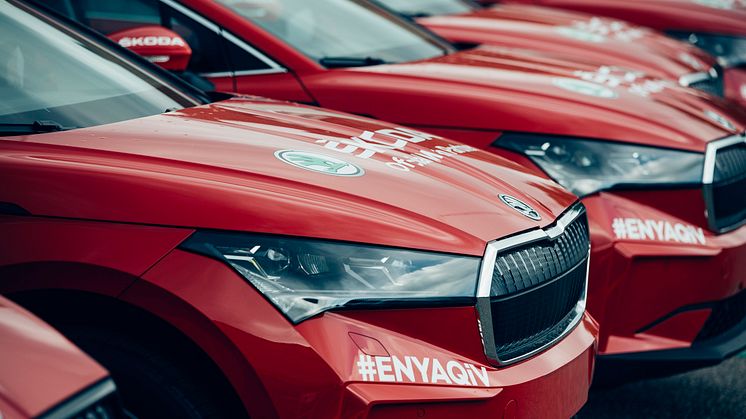 ŠKODA Danmark har jubilæum som sponsor af PostNord Danmark Rundt. Det er 10. gang, at ŠKODA Danmark sponserer Danmarks største etapeløb med biler.