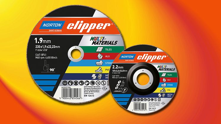 Norton Clipper Multi-Material - Produkter