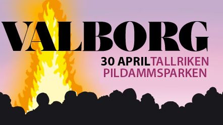 Valborgsfirande i Pildammsparken 30 april