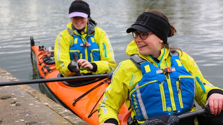 Hi-res image - Ocean Signal - Backed by Ocean Signal and WesCom Signal and Rescue, Kate Culverwell and Anna Blackwell are kayaking across Europe from London to the Black Sea to raise money for Pancreatic Cancer Action