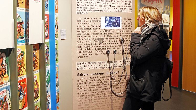 Interaktive Elemente der Ausstellung