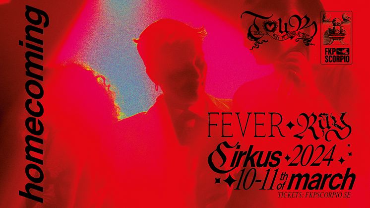 Fever Rays stora homecoming – gör dubbla konserter i Stockholm i mars!