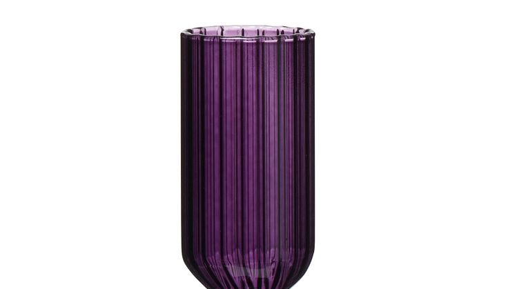 NYHET! Candle holder Bonnie 22,5 cm Dark purple Glass 9,99 EUR.jpg