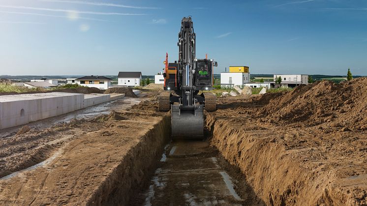 Volvo EC350E - DIg Assist med Active Control