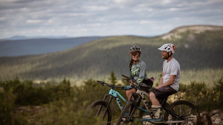 Lofsdalen Fjällpark MTB presenterar fem nya MTB-leder och fortsatt byggnation av signaturled och vindskydd