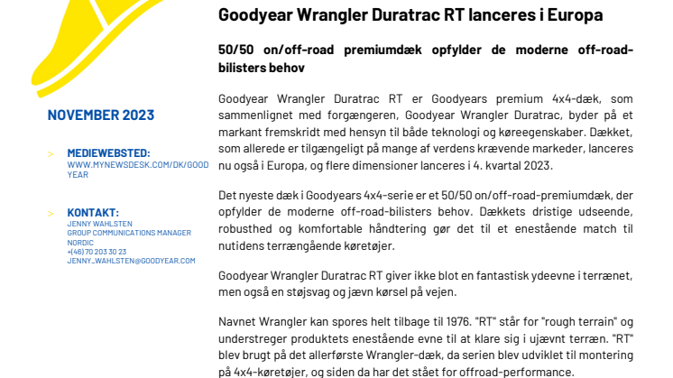 DK_PR_Goodyear Wrangler Duratrac RT lanceres i Europa.pdf