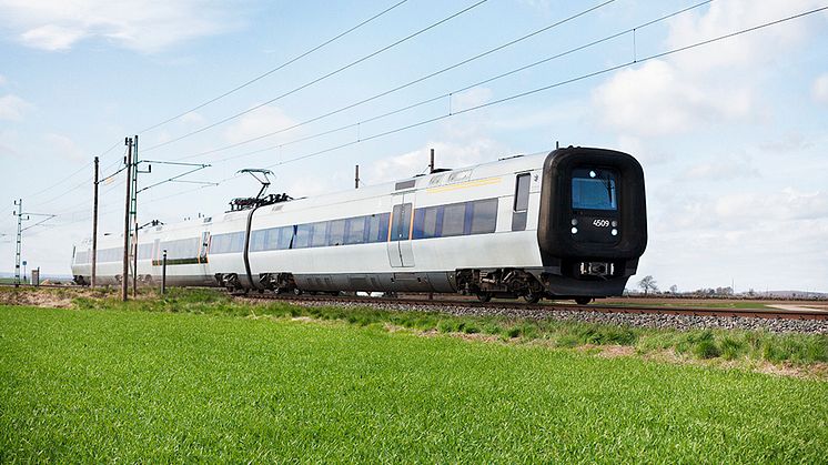 Från och med den 8 juni tågen i 20-minuterstrafik över Öresundsbron.