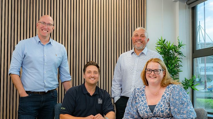 PKF Smith Cooper Systems management team pictured from left to right: Richard Brewster, Craig Taylor, Chris Smith and Victoria Riley.
