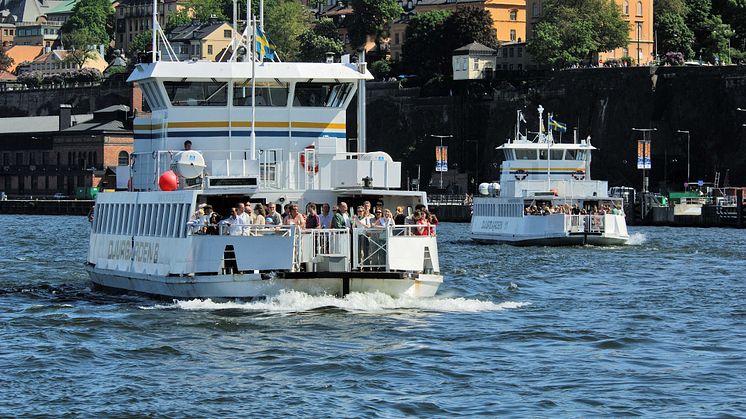 Ny färjelinje till Fotografiska och Skeppsholmen västra