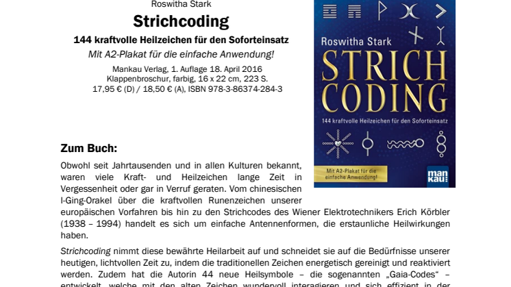 Wachszettel Strichcoding