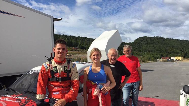 Ada Marie Hvaal gör RallyX Nordic-debut på hemmaplan i Grenland