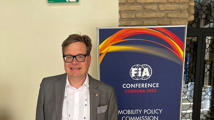 Anders Ydstedt, ordförande i KAKs expertråd och rådgivare till FIA.