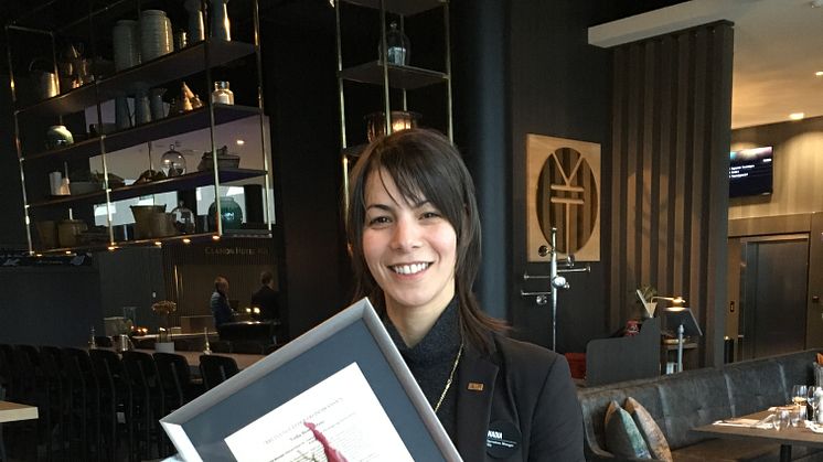 Nadia Benouddane, Clarion Hotel. 
