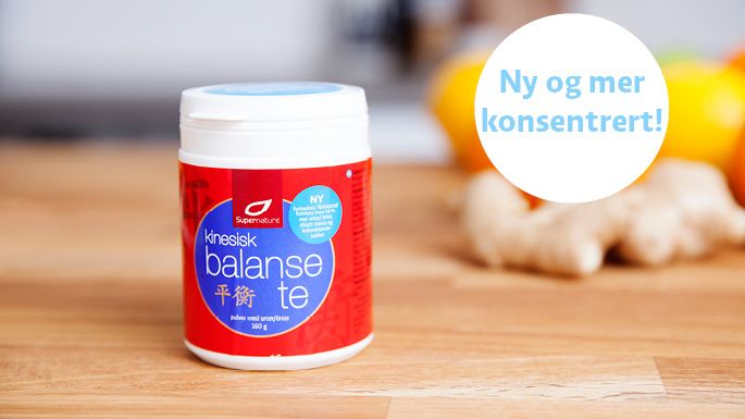 Kinesisk balanse-te med 21 urter