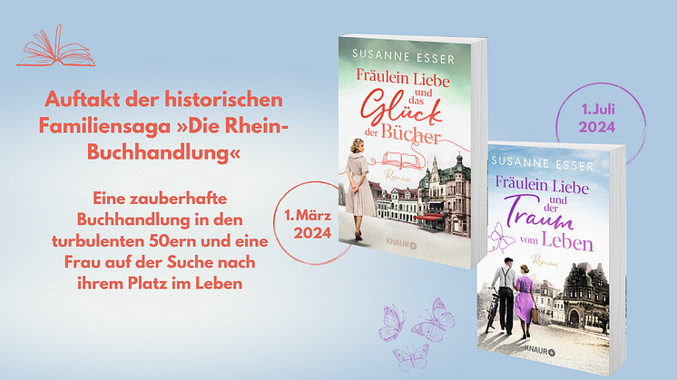 Die turbulenten 50er Jahre, eine zauberhafte Buchhandlung und eine Frau auf der Suche nach ihrem Platz im Leben