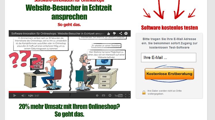 Neues System für Onlineshops: Live-Ansprache der Kunden und 20 Prozent mehr Umsatz