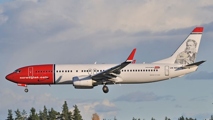 Verdens første teateroppsetning på et Norwegian-fly