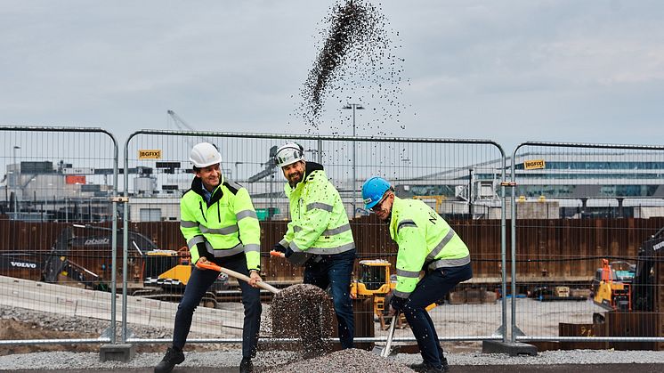 Niam och Bonnier Fastigheter byggstartar första nyproduktionskvarteret i Värtahamnen