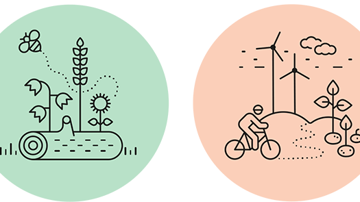 Det nya miljö- och klimatprogrammet har tre miljömål för naturen, klimatet och människan.