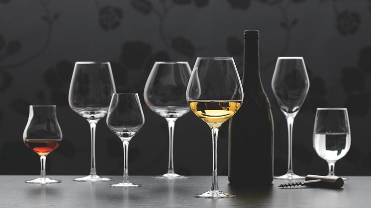 Odyssè vinglass fra Hadeland Glassverk, leveres med "knuseerstatning"!