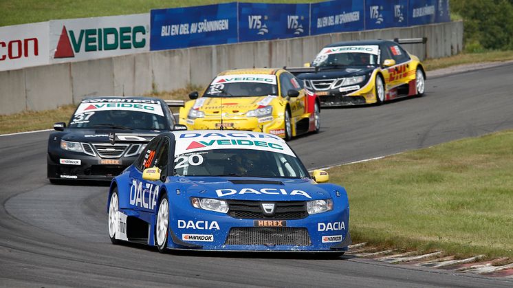 Dacia Dealer Team siktar uppåt i STCC