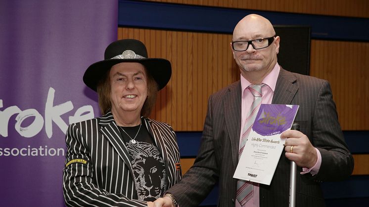 ​Birmingham stroke survivor receives regional recognition