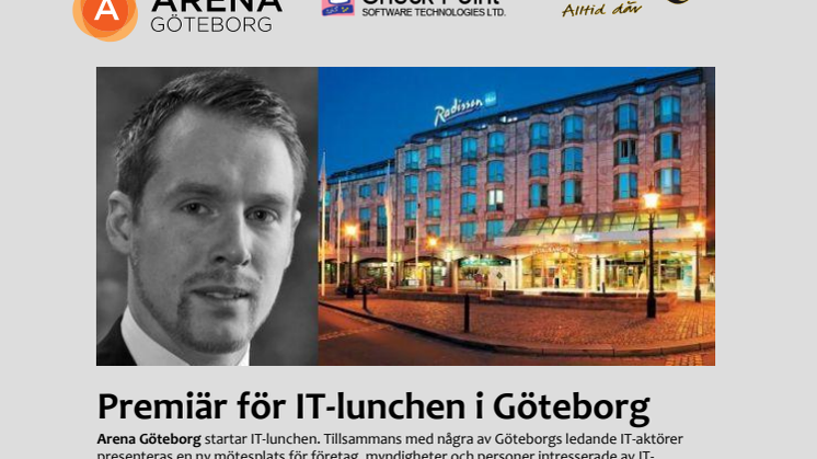 Premiär för IT-lunchen i Göteborg