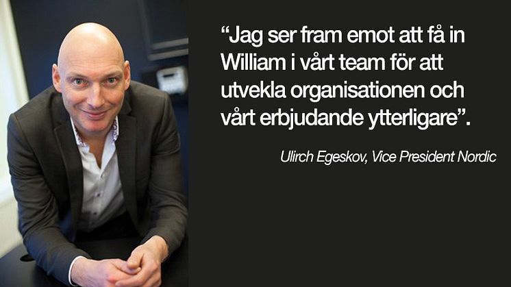 William van Kerkvoorde tillträder som ny VD för Ingram Micro Sverige den 1 september.