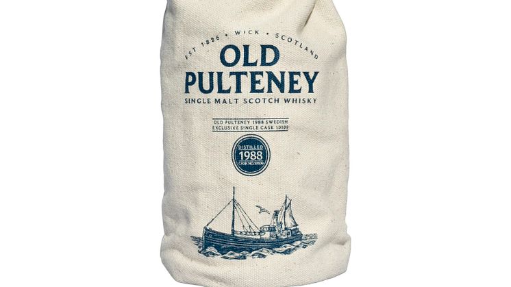 Ett skepp kommer lastat! Old Pulteney 1988 Swedish Exclusive Single Cask finns nu i Sverige. 