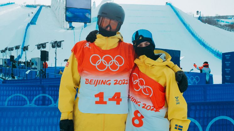 Oliwer Magnusson och Jesper Tjäder vidare till OS-final. Foto: Kristofer Fahlgren.