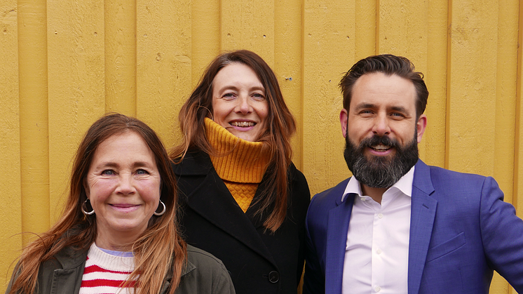 Linda Ljunggren Syding, Erik Scholander, Elisabeth Scholander, foto: Privat.