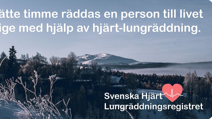 Svenska Hjärt-Lungräddningsregistrets årsrapport 2019 