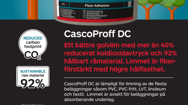 CascoProff DC Produktblad