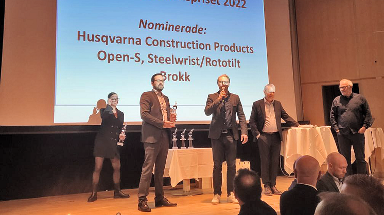 Open-S Alliance remporte le Swedish Demolition Award 2022 pour l'innovation