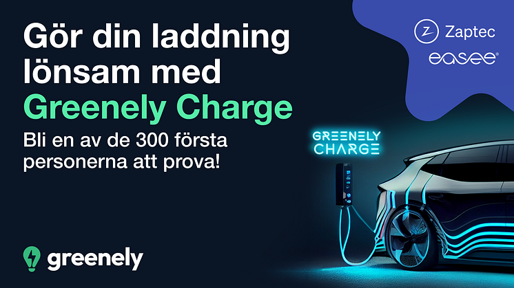 Greenely lanserar Greenely Charge: Anslut din laddbox och bli del av ett Virtuellt Kraftverk