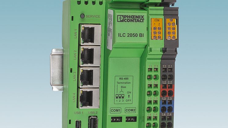 Controlleren ILC 2050 BI fra Phoenix Contact 