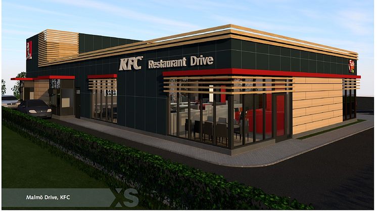 Vi bygger Sveriges första KFC-restaurang!