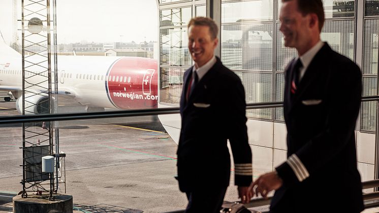 Norwegian med två miljoner passagerare i augusti