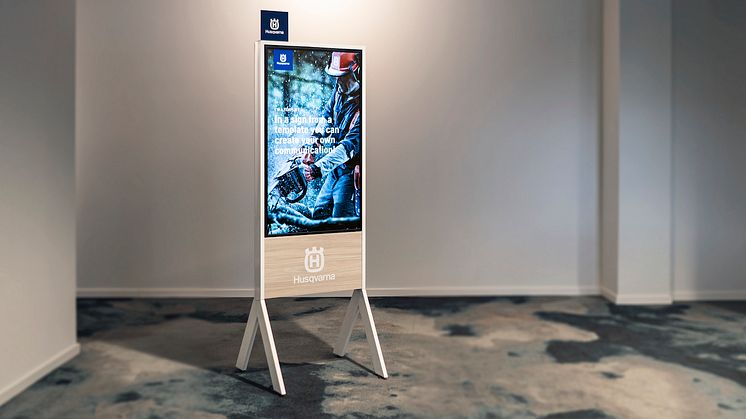 Digital in-store solution totem