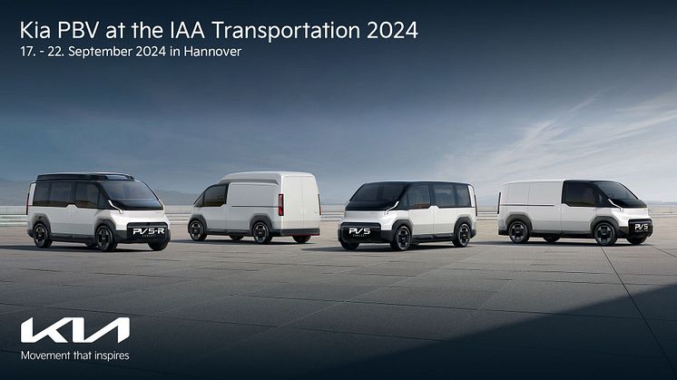 Europapremiär för Kia PBV-koncept på IAA Hannover 2024