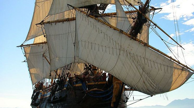 Pressinbjudan Ostindiefararen Götheborg till Landskrona                 