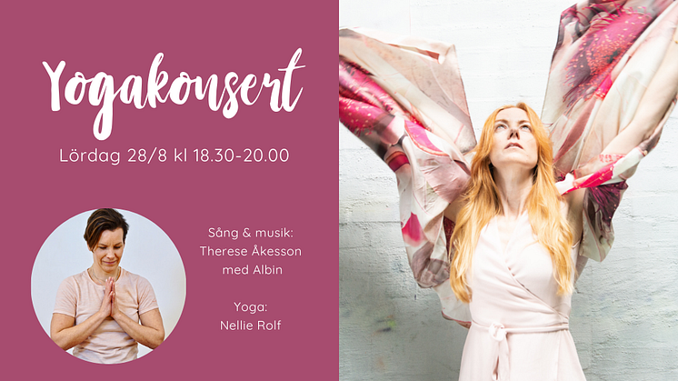 KONSERT. Therese Åkesson spelar på Ribban yogafestival