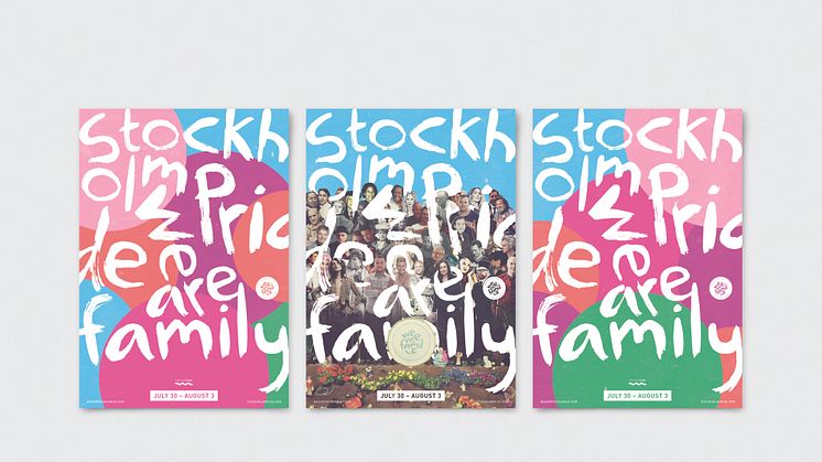 Kändistät printkampanj för Stockholm Pride