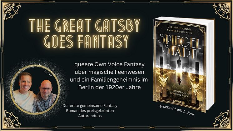 The Great Gatsby meets Fantasy: Queere Liebe und Magie im Berlin der 1920er Jahre