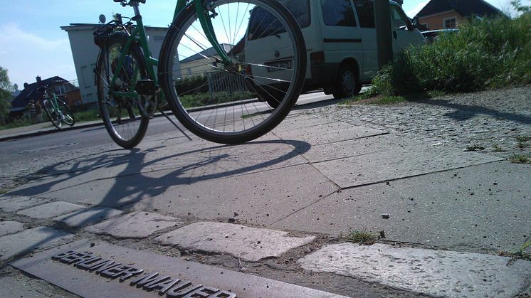 Where the Berlin Wall used to be Copyright TMB Fotoarchiv R. Zibell