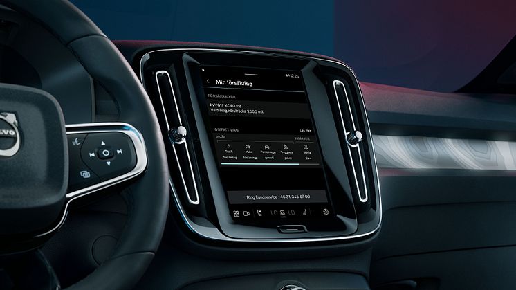 Volvia In-car app